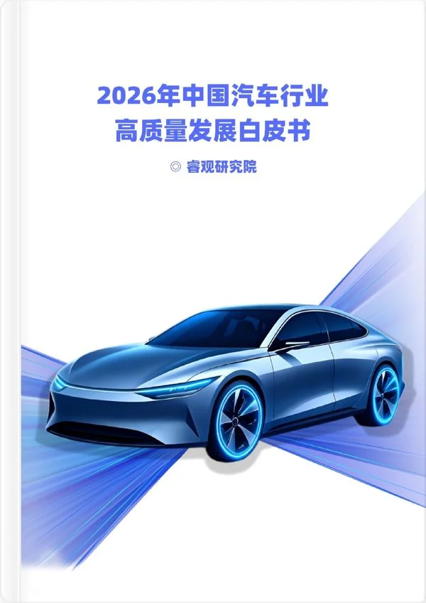 睿信咨询重磅发布 | 2026汽车行业白皮书：从"蔚小理"的分化，看十五五的生存法则